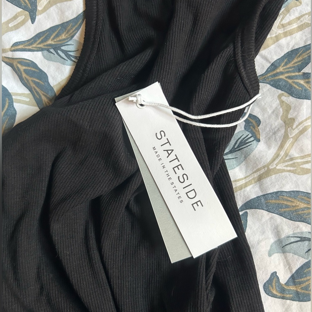 Stateside 2x1 Rib Racerback Tank - Picture 4 of 6